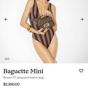 Fendi baguette mini PERFECT CONDITION